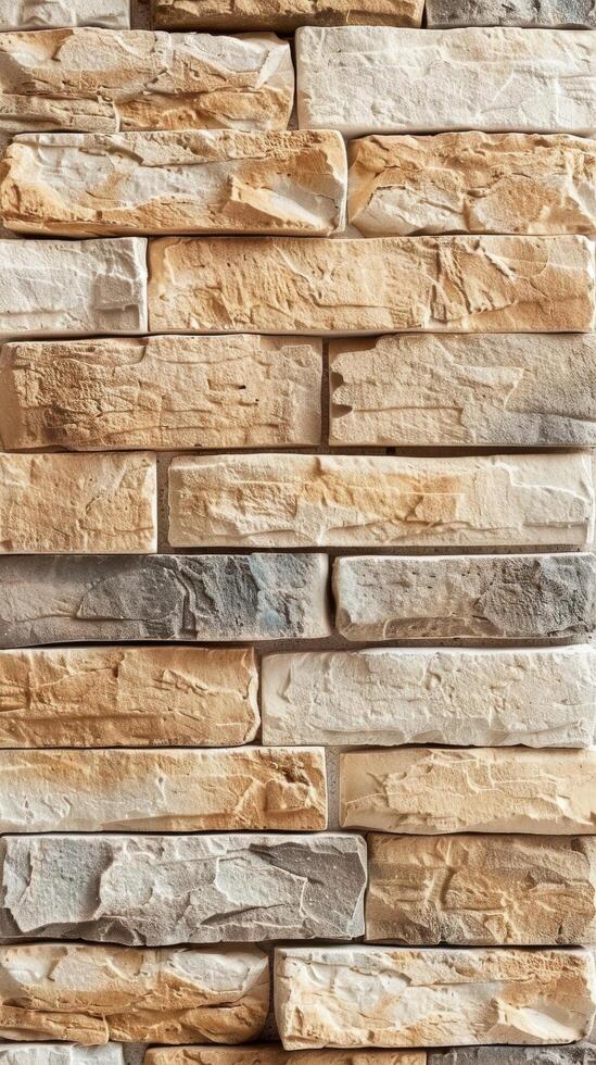 Natural Stone Wall Texture photo