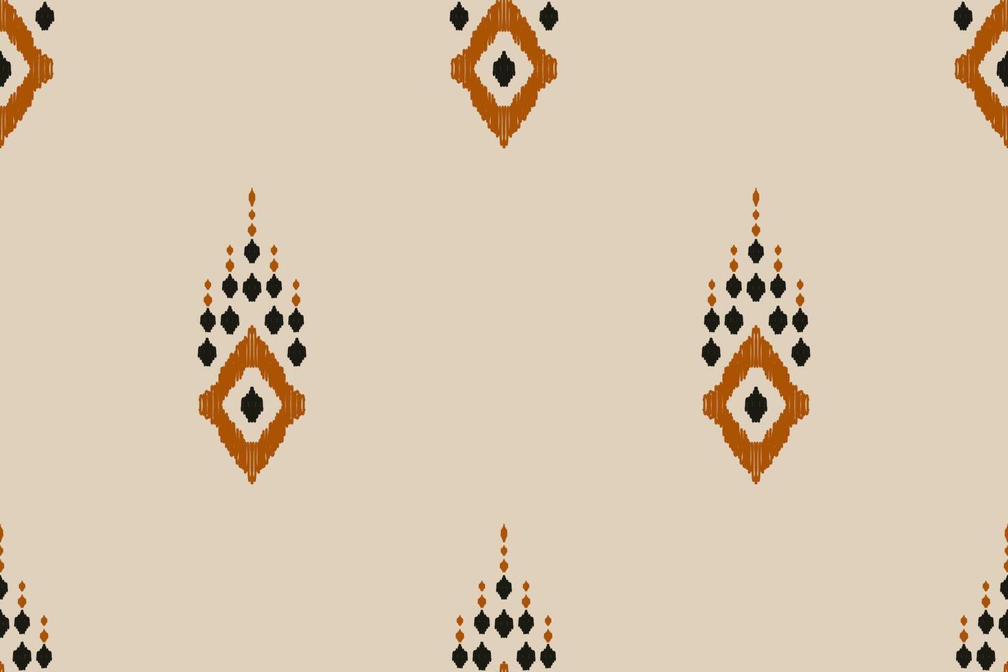 ikat tribal indio sin costura modelo. étnico azteca tela alfombra mandala ornamento nativo boho cheurón textil.geometrico africano americano oriental tradicional ilustraciones. bordado estilo vector