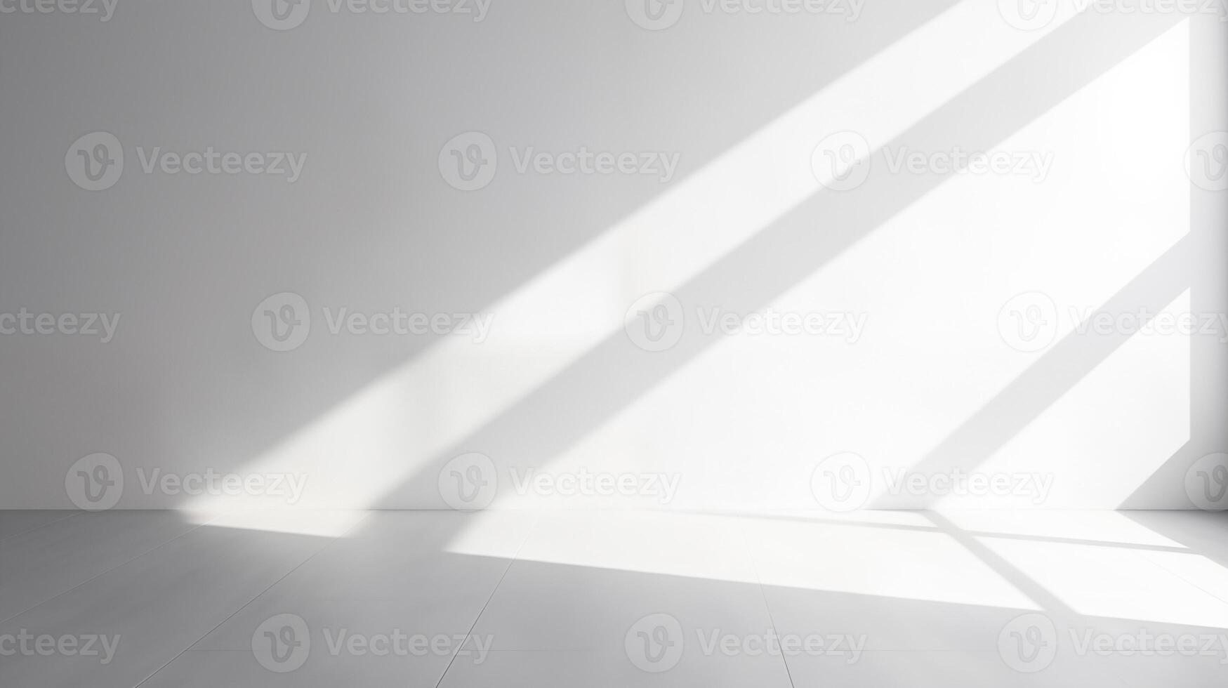 Minimalistic pastel gray gentle background. Empty space of room, product display photo