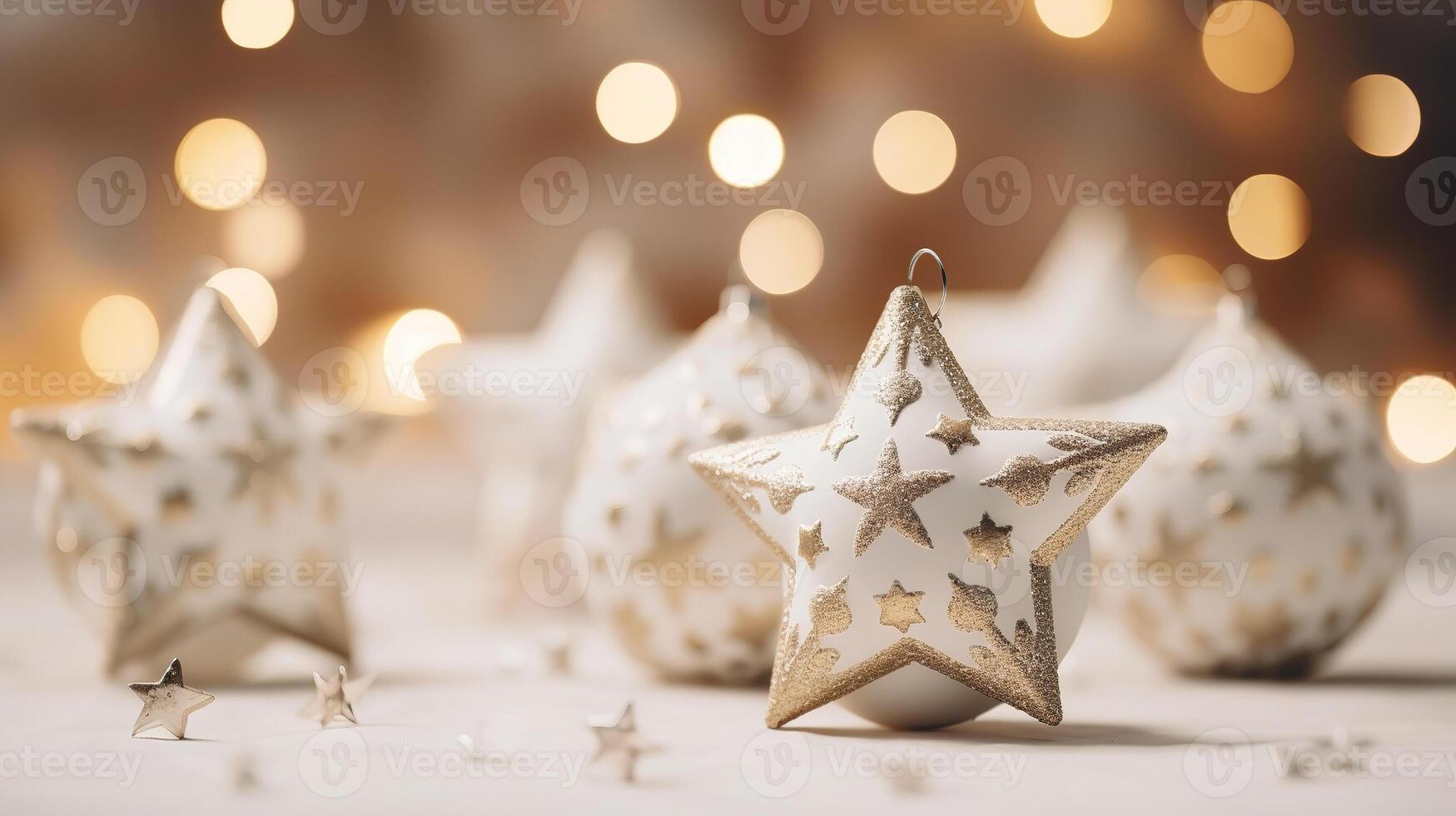 Christmas decorations close-up photo