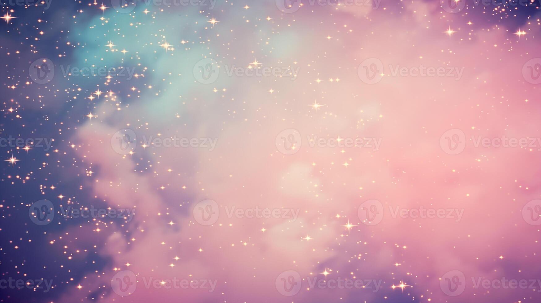 Dreamlike cloud and star fusion background for whimsical wallpaper designs photo