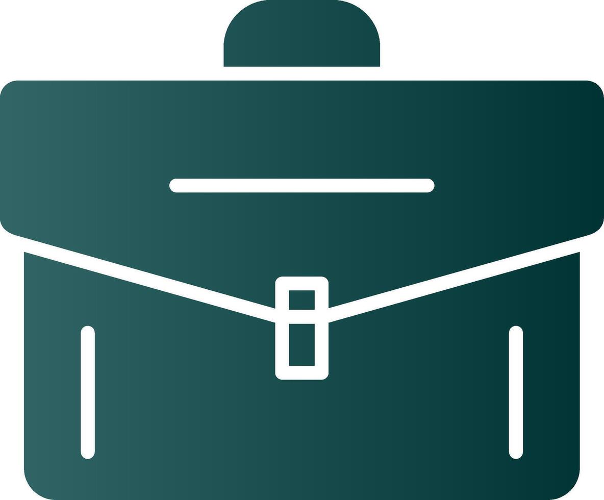 Portfolio Glyph Gradient Icon vector