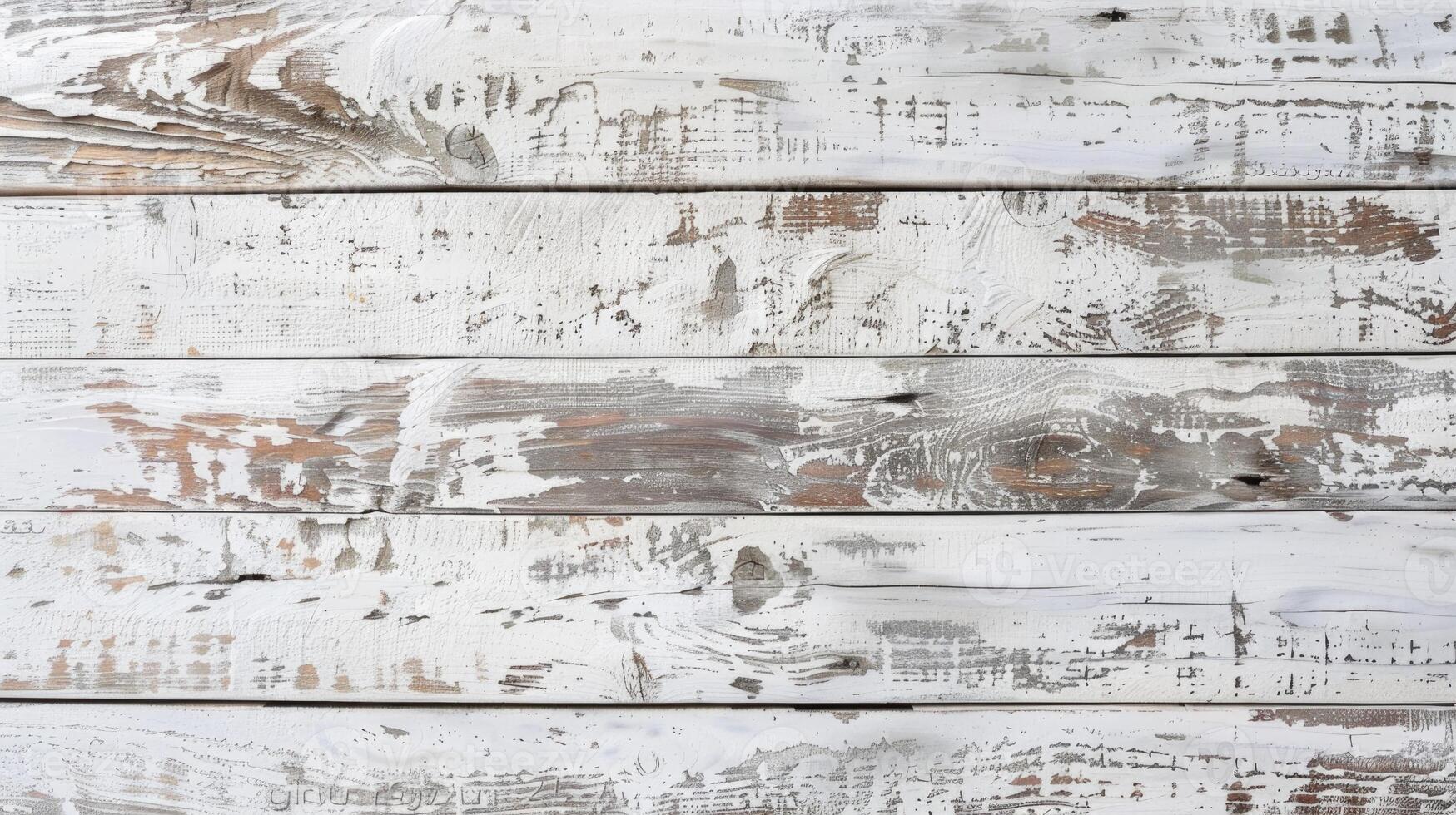 Abstract white washed old wood background texture. photo