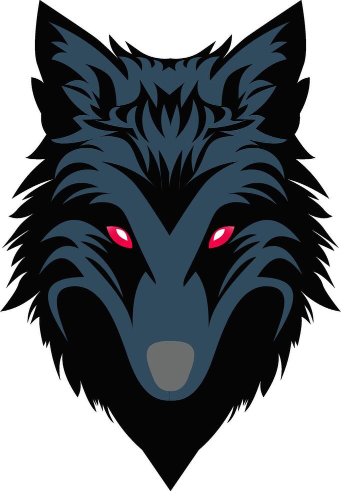 lobo esports logo elevar tu juego de azar experiencia con nuestra logo diseño vector