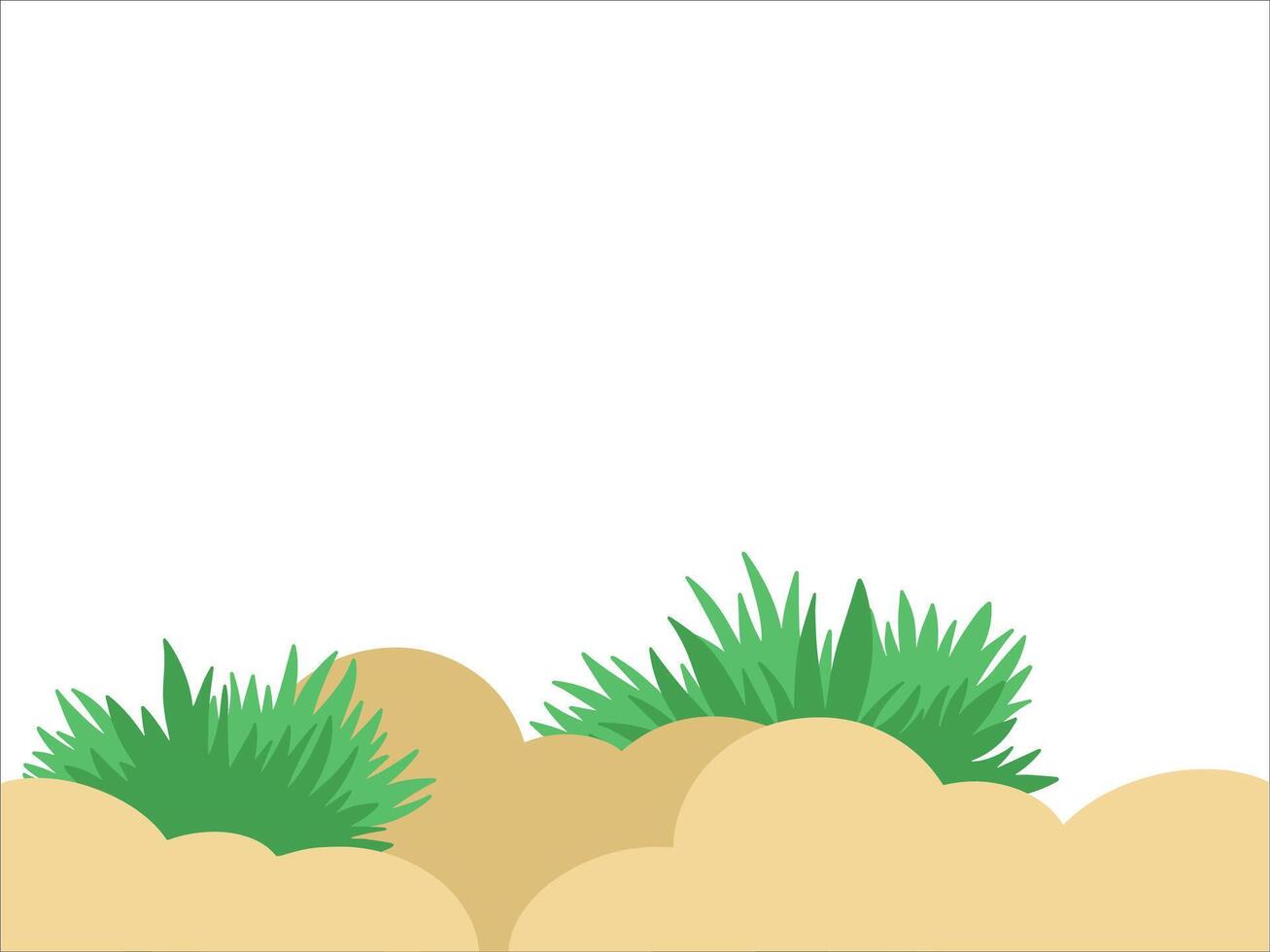 Rainforest Land Background vector