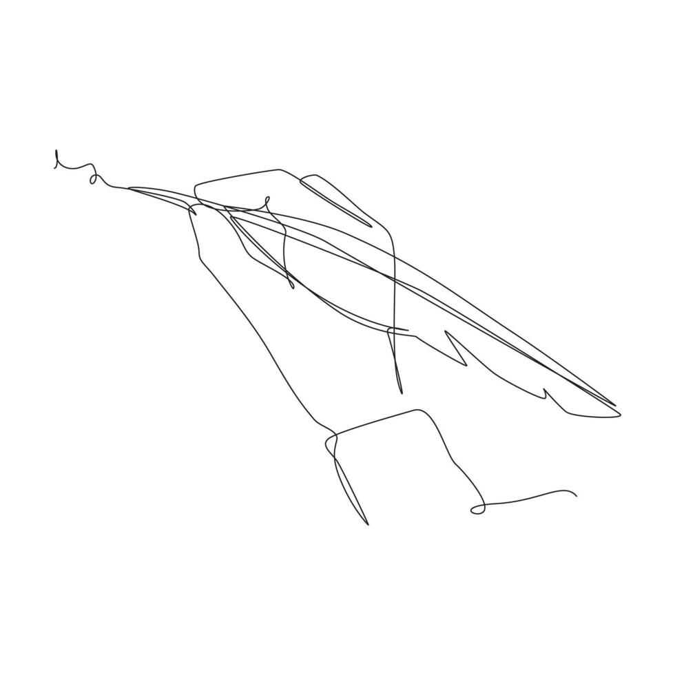 poetry day continuos line drawing design elements. hand writing continuous line design elements. eps 10. vector