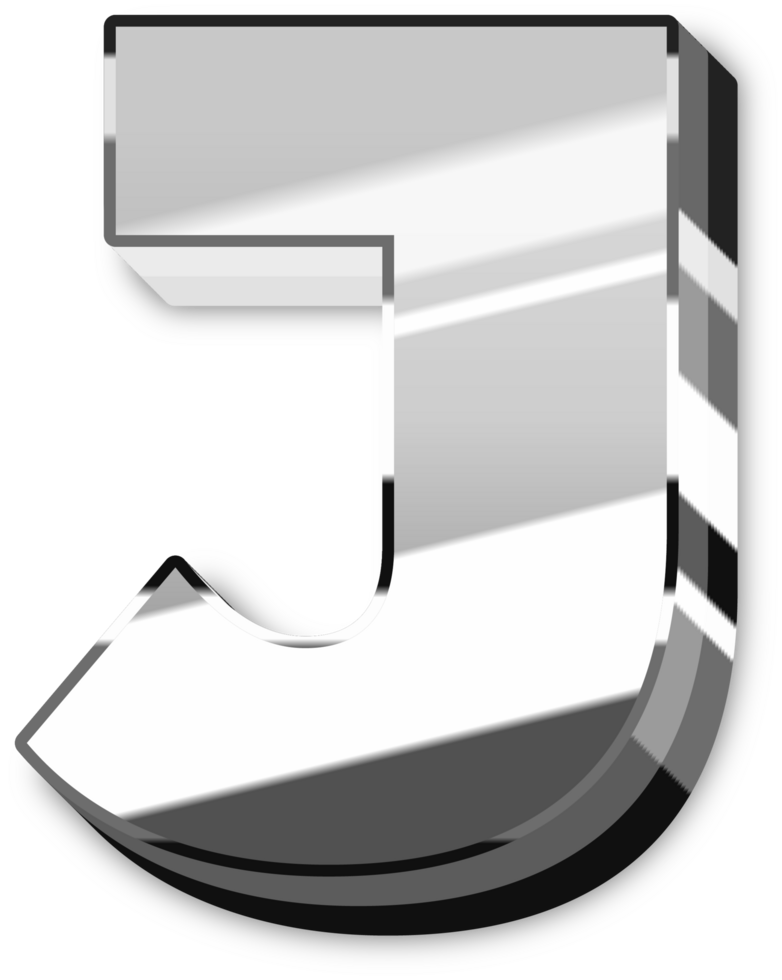 Glowing Silver Alphabet Letters and Numbers png