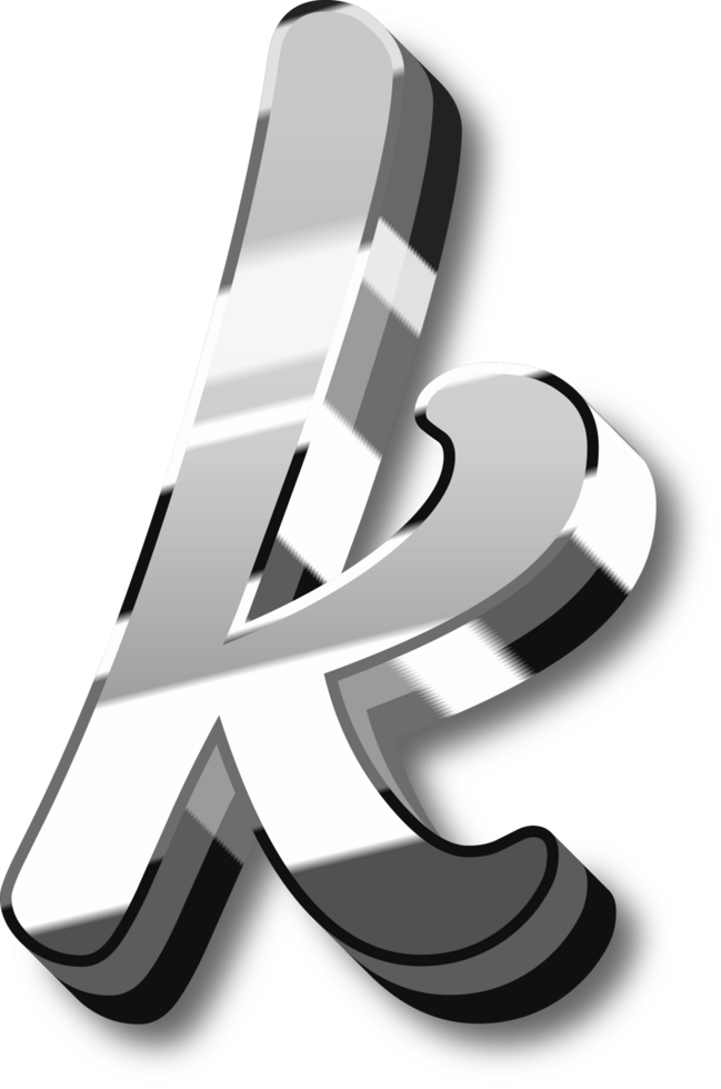 argent alphabet lettre et nombre png