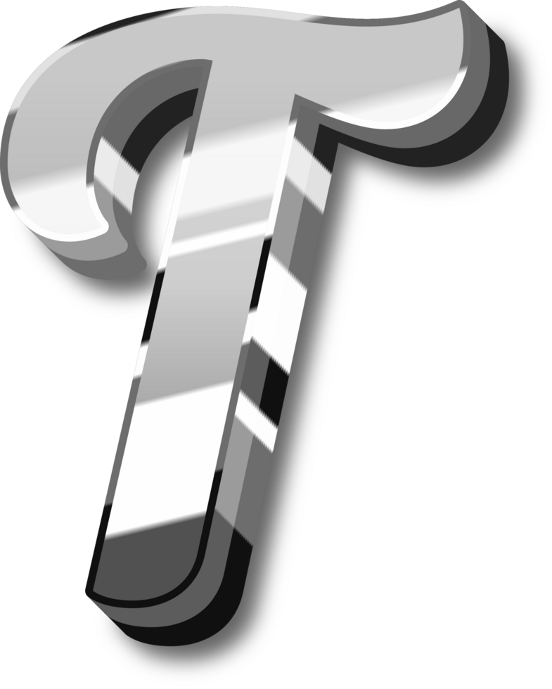 Silver Alphabet Letter and Number png