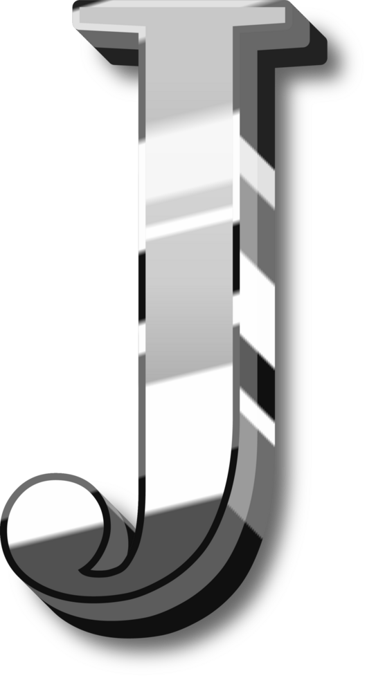 Silver Alphabet Letter and Number png