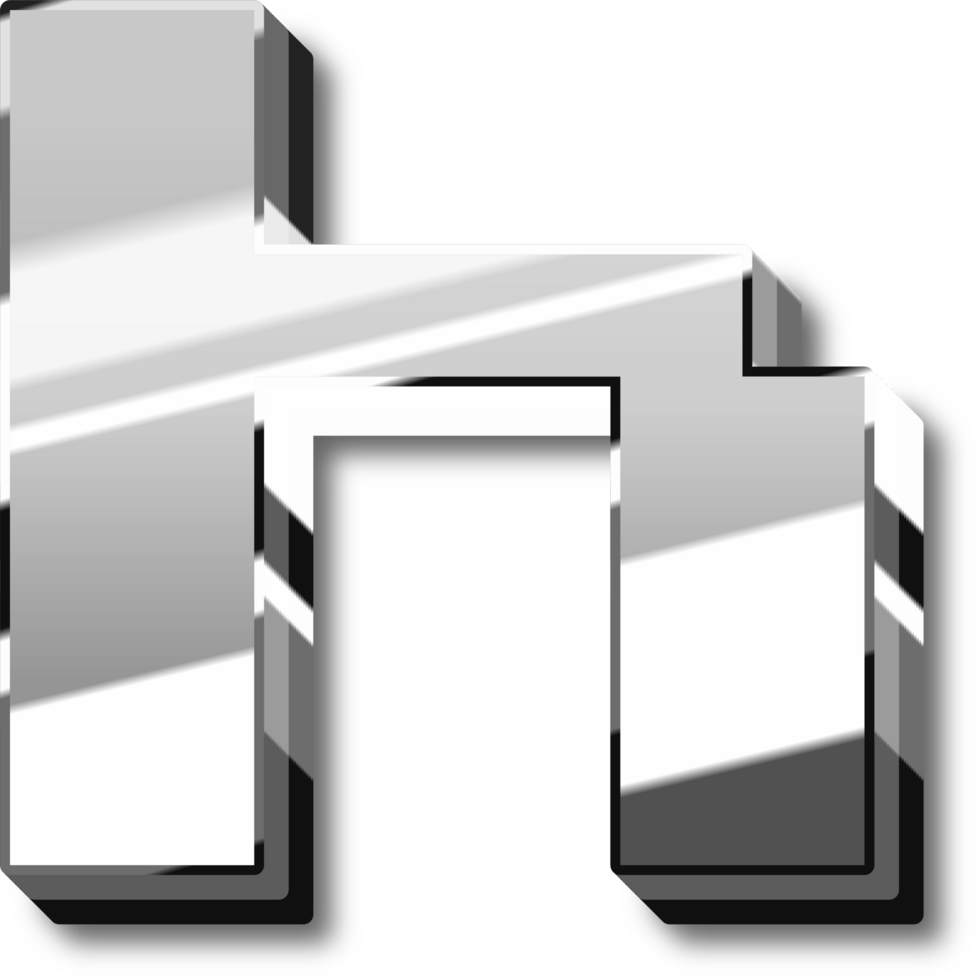Silver Alphabet Letter and Number png