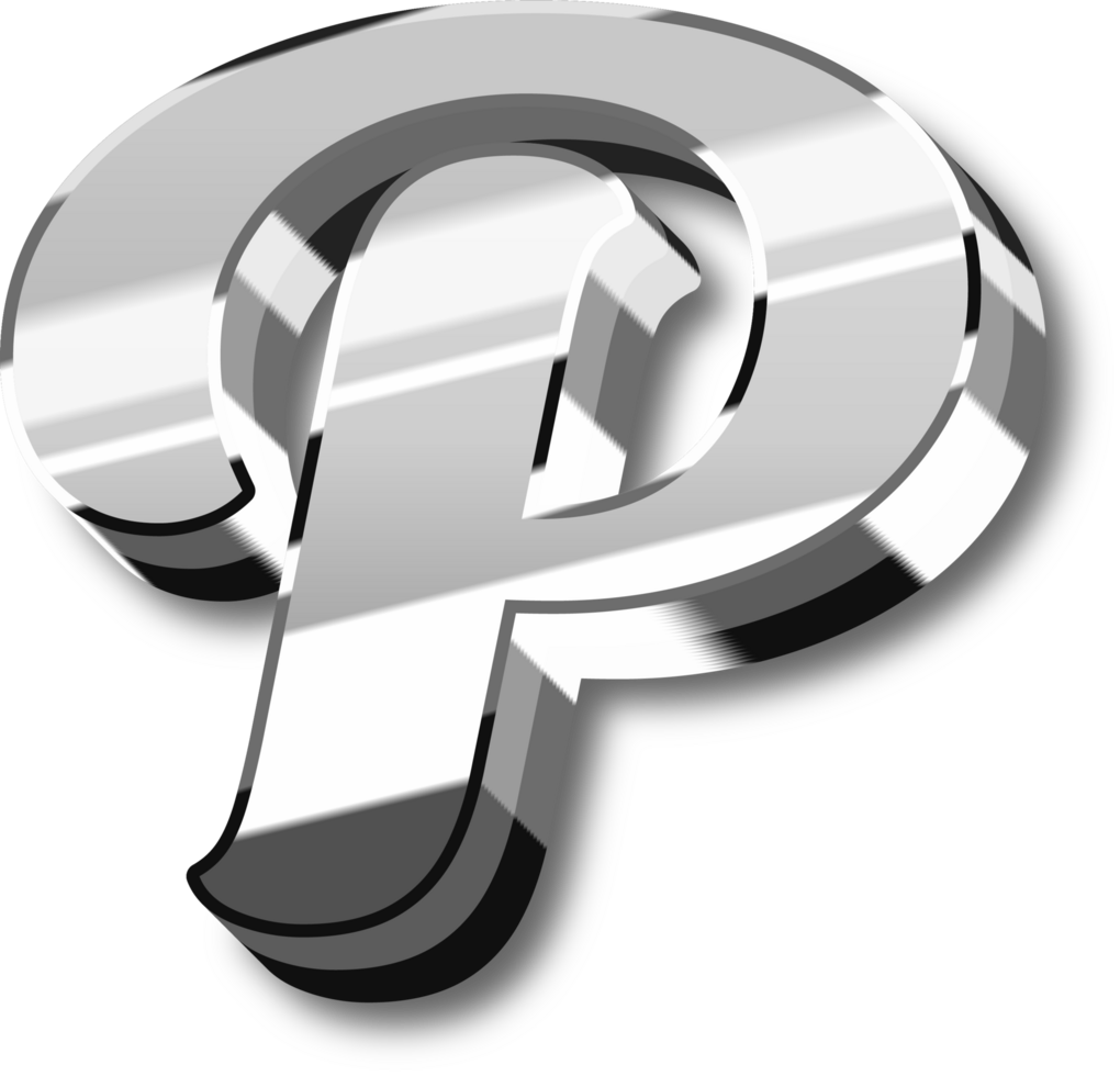 Silver Alphabet Letter and Number png