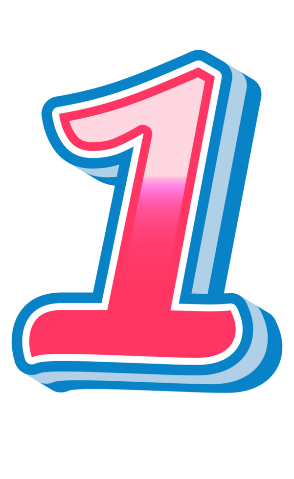 Cartoon Cute Alphabet Letter and Number png