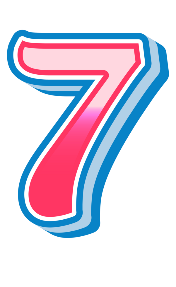 Cartoon Cute Alphabet Letter and Number png