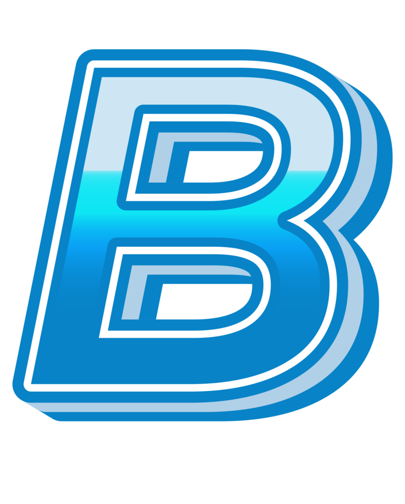 Cartoon Cute Alphabet Letter and Number png