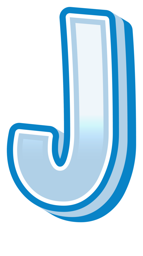 Cartoon Cute Alphabet Letter and Number png