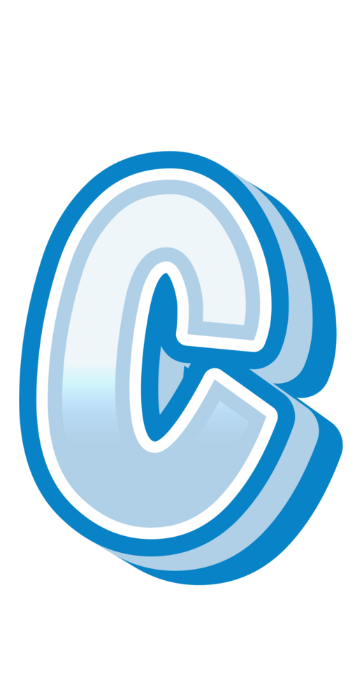 Cartoon Cute Alphabet Letter and Number png