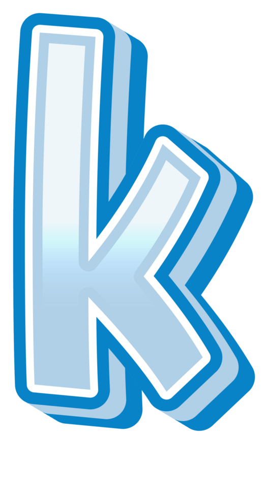 Cartoon Cute Alphabet Letter and Number png