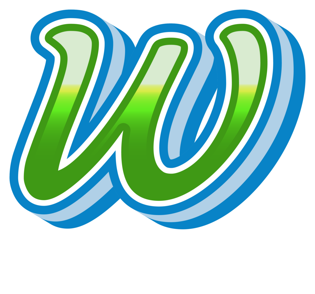 Cartoon Theme Alphabet Letter and Number png
