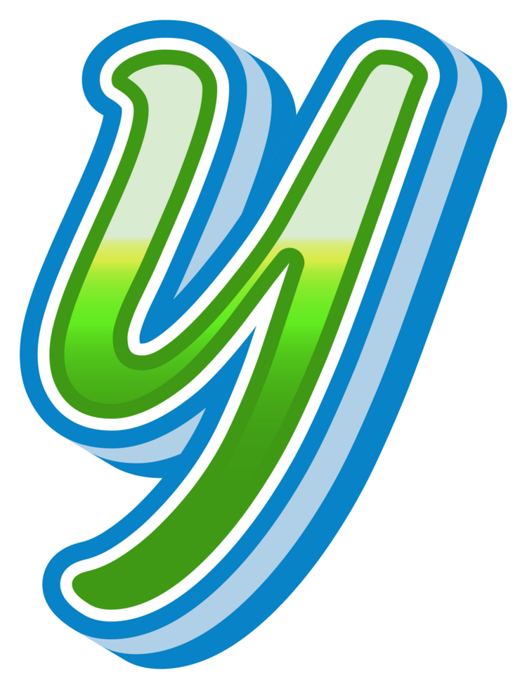 Cartoon Theme Alphabet Letter and Number png