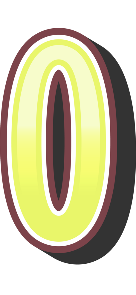 Cartoon Theme Alphabet Letter and Number png