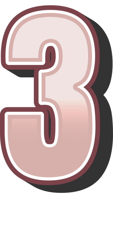 Cartoon Theme Alphabet Letter and Number png