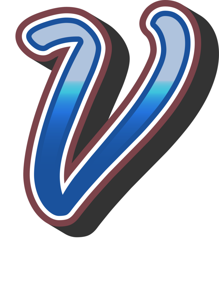 Cartoon Theme Alphabet Letter and Number png