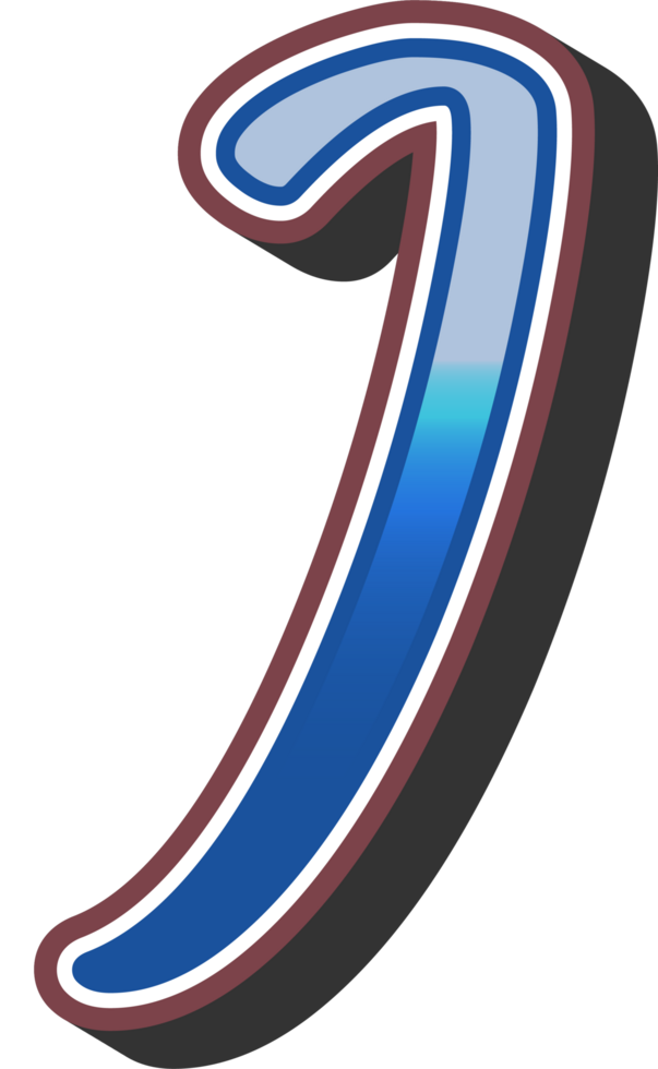 Cartoon Theme Alphabet Letter and Number png