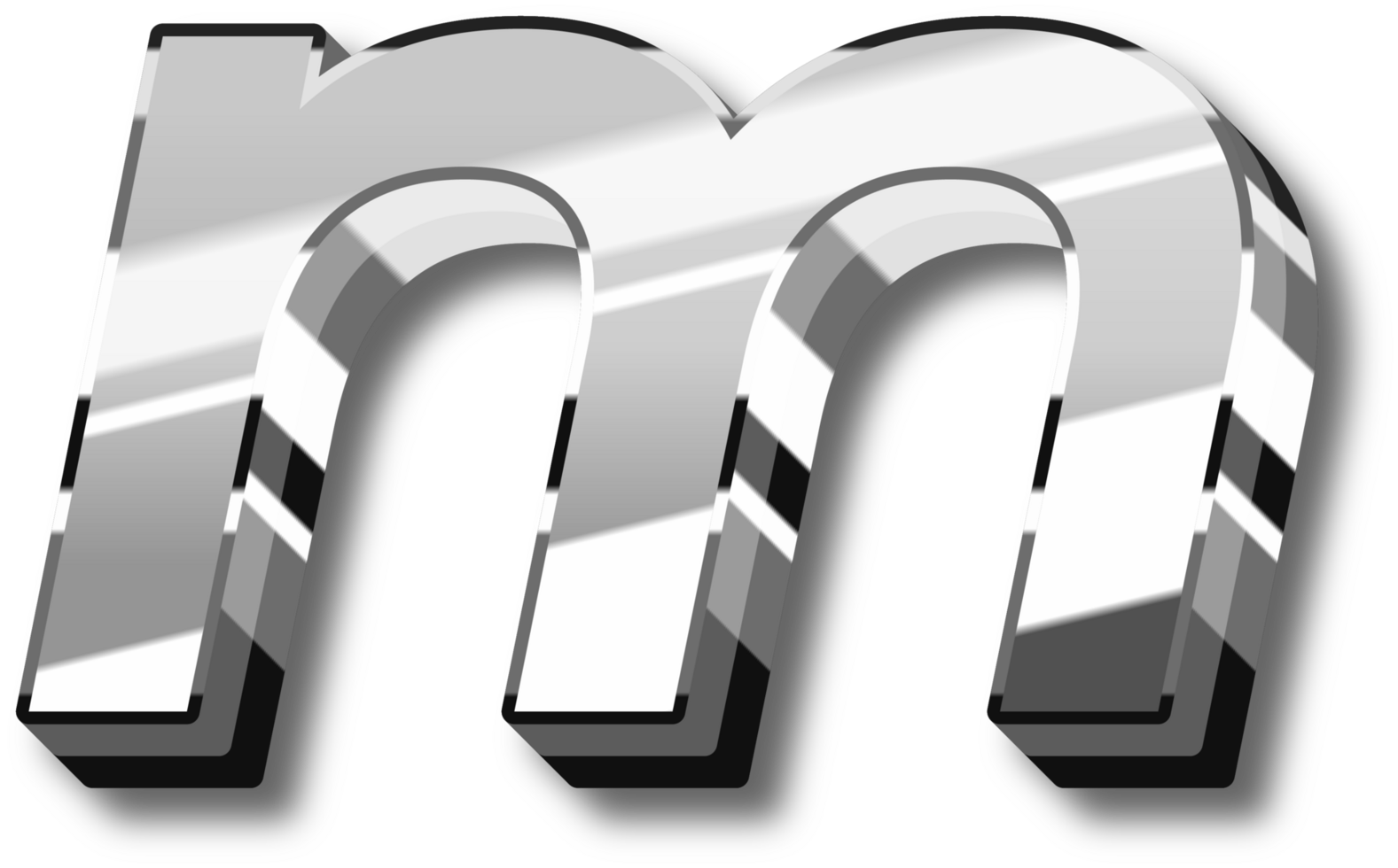 Elegant Silver Alphabet Letters and Numbers png