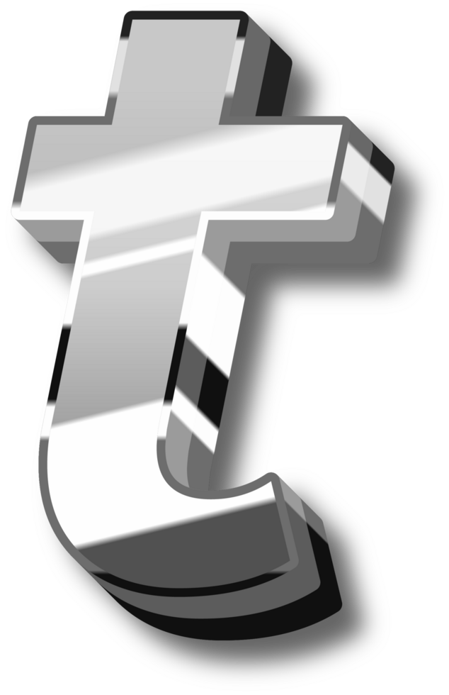Luxury Silver Alphabet Letters and Numbers png