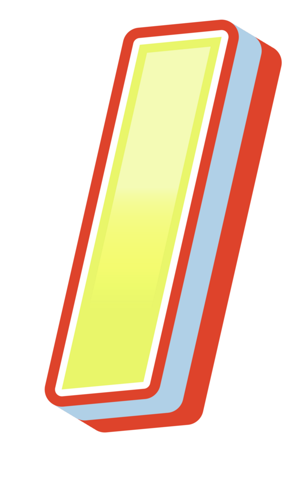 3D Cartoon Alphabet Letter and Number png