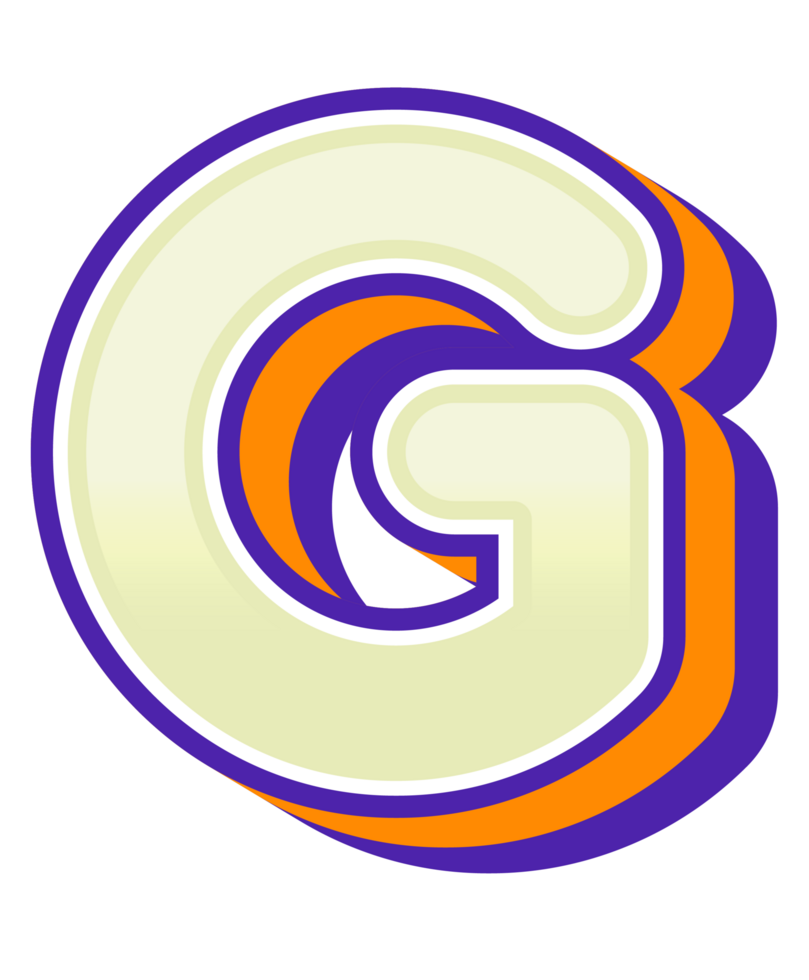 3D Cartoon Alphabet Letter and Number png