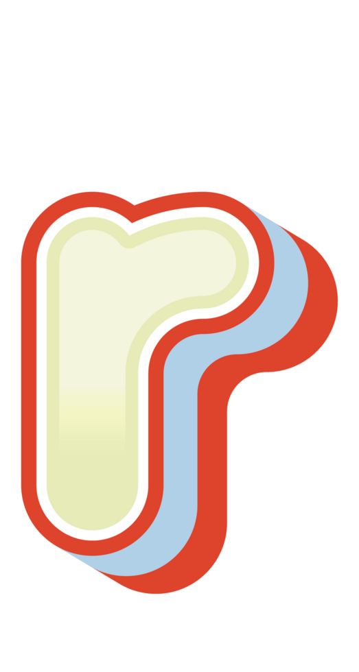 3D Cartoon Alphabet Letter and Number png