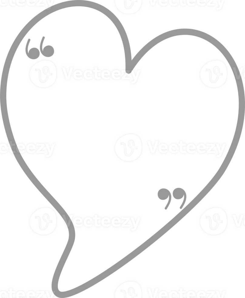 Black and white color speech bubble balloon with quotation marks, icon sticker memo keyword planner text box banner png