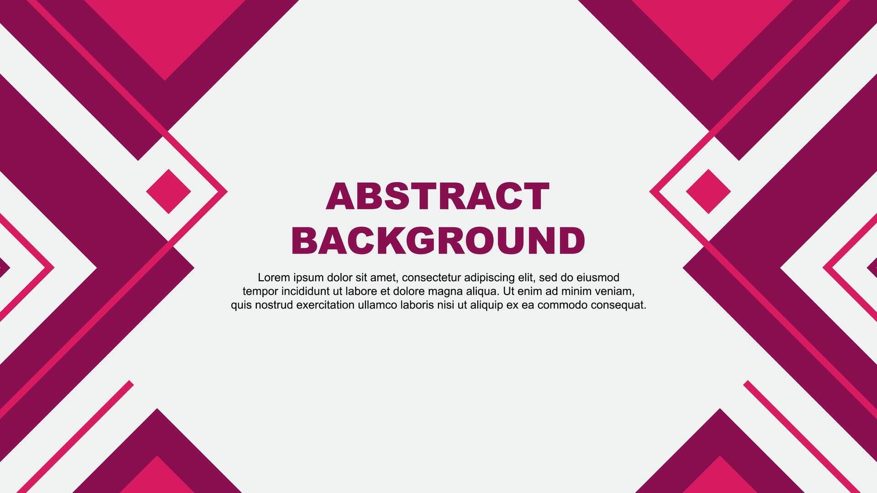 Abstract Pink Background Design Template. Abstract Banner Wallpaper Illustration. Pink Illustration vector