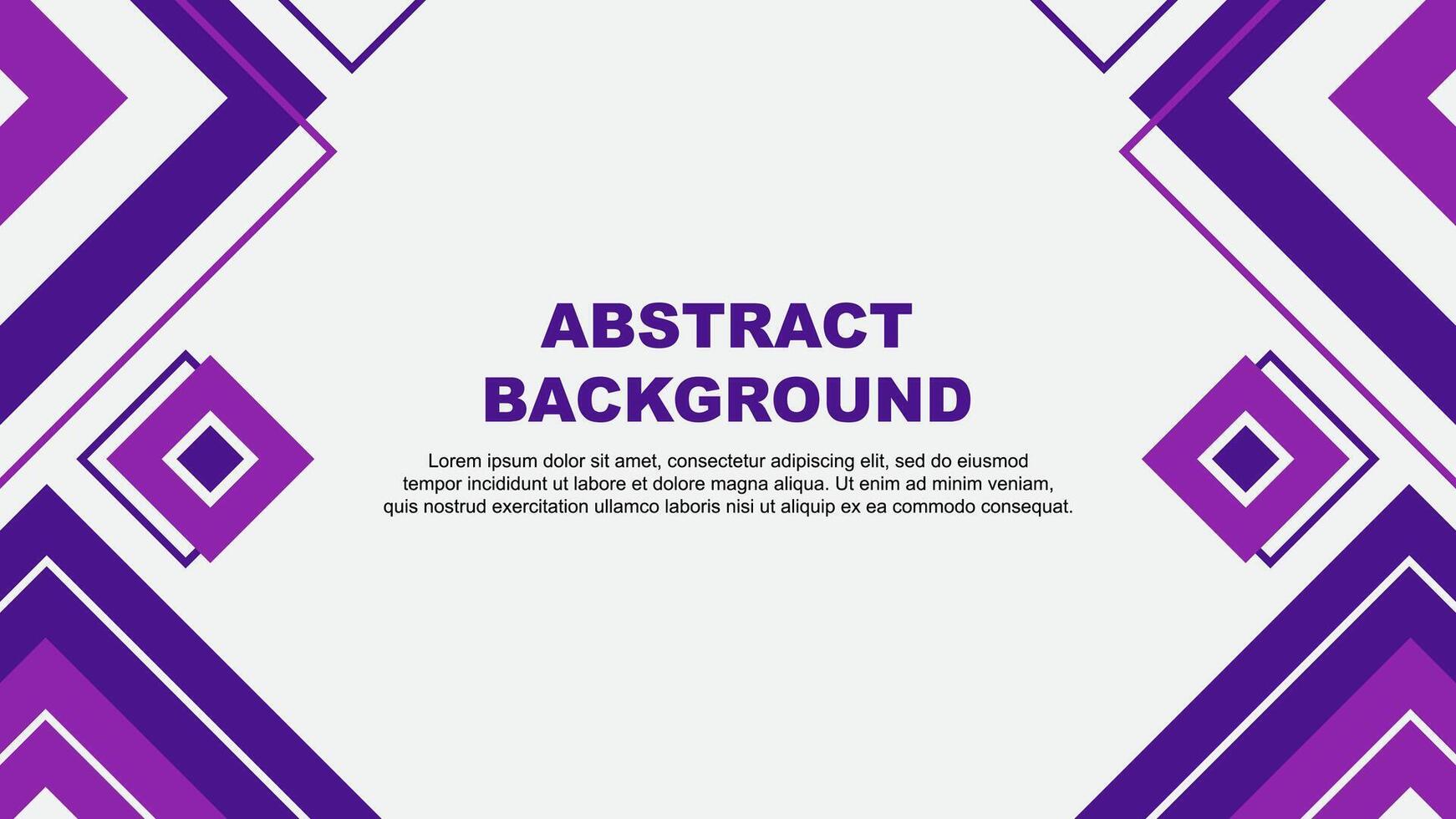Abstract Purple Background Design Template. Abstract Banner Wallpaper Illustration. Purple Background vector