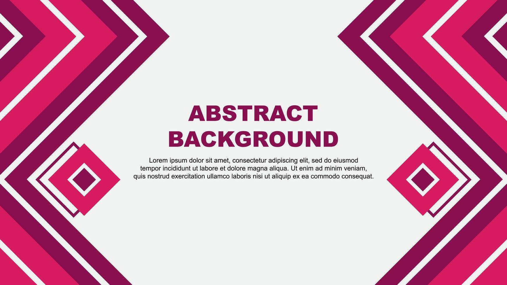 Abstract Pink Background Design Template. Abstract Banner Wallpaper Illustration. Pink Design vector