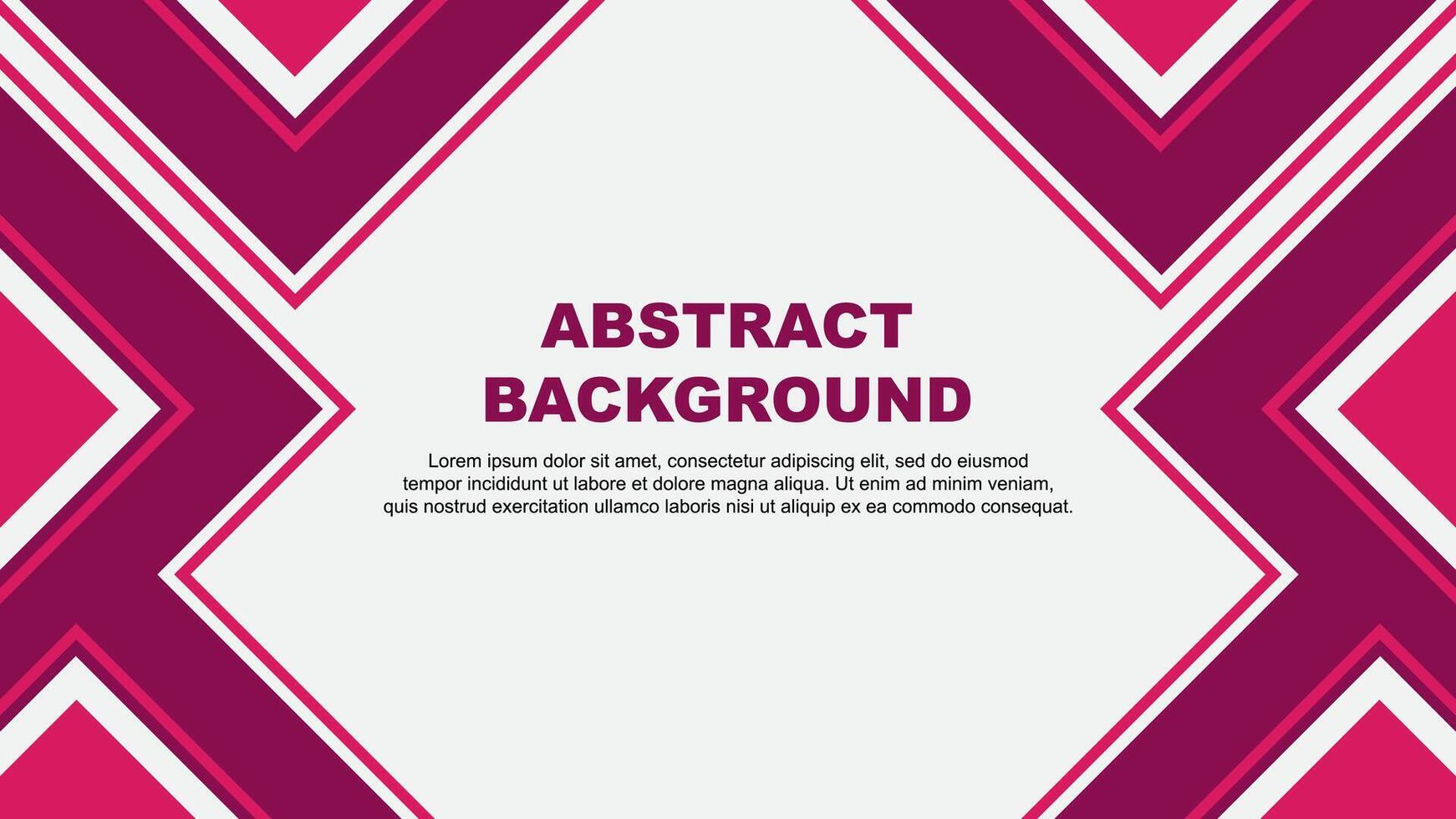 Abstract Pink Background Design Template. Abstract Banner Wallpaper Illustration. Pink vector