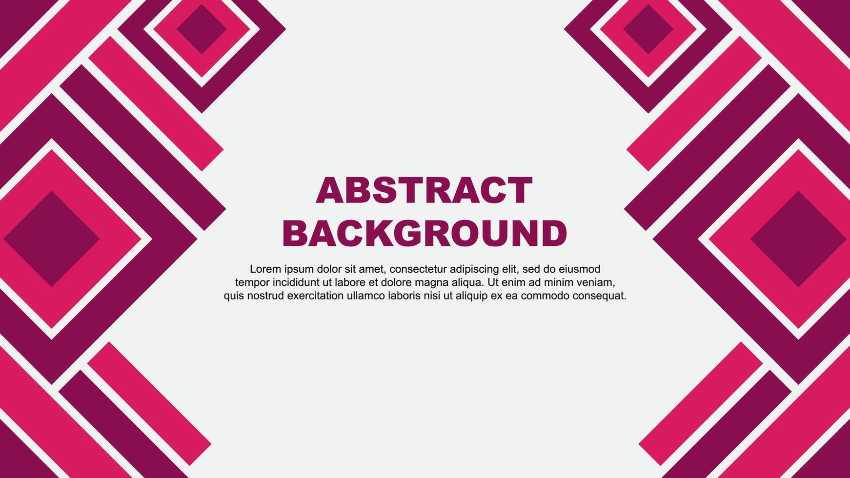 Abstract Pink Background Design Template. Abstract Banner Wallpaper Illustration. Pink vector