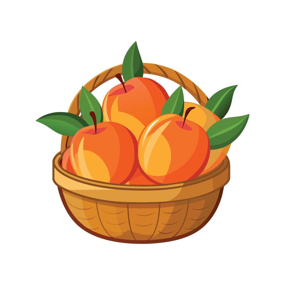 un variedad de frutas ilustración vector