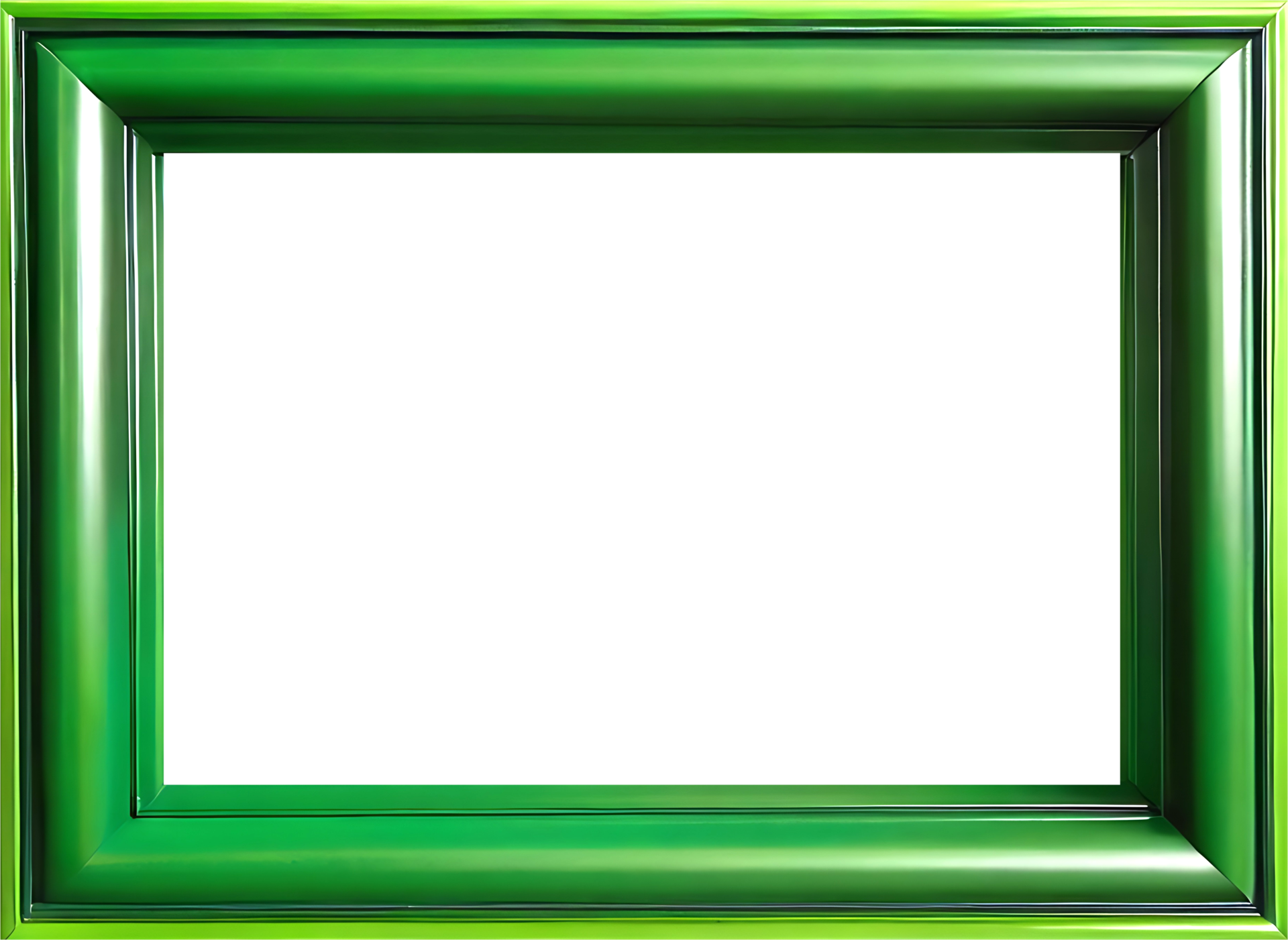 green frame on transparent background 43547713 PNG