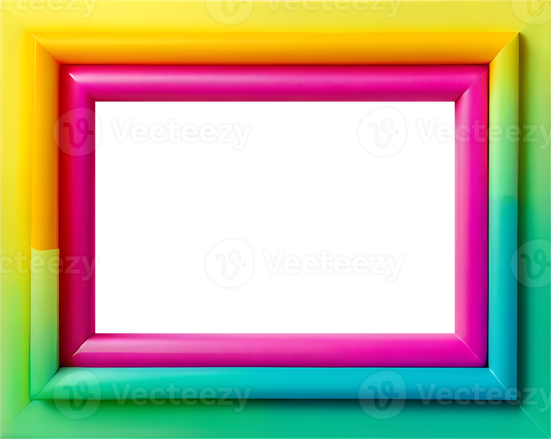 colorful photo frame on transparent background 43547719 PNG