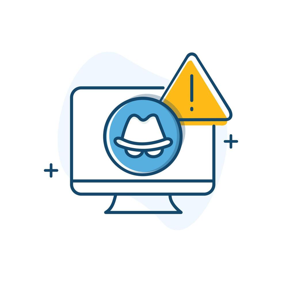 Fraud Detection Icon Design vector