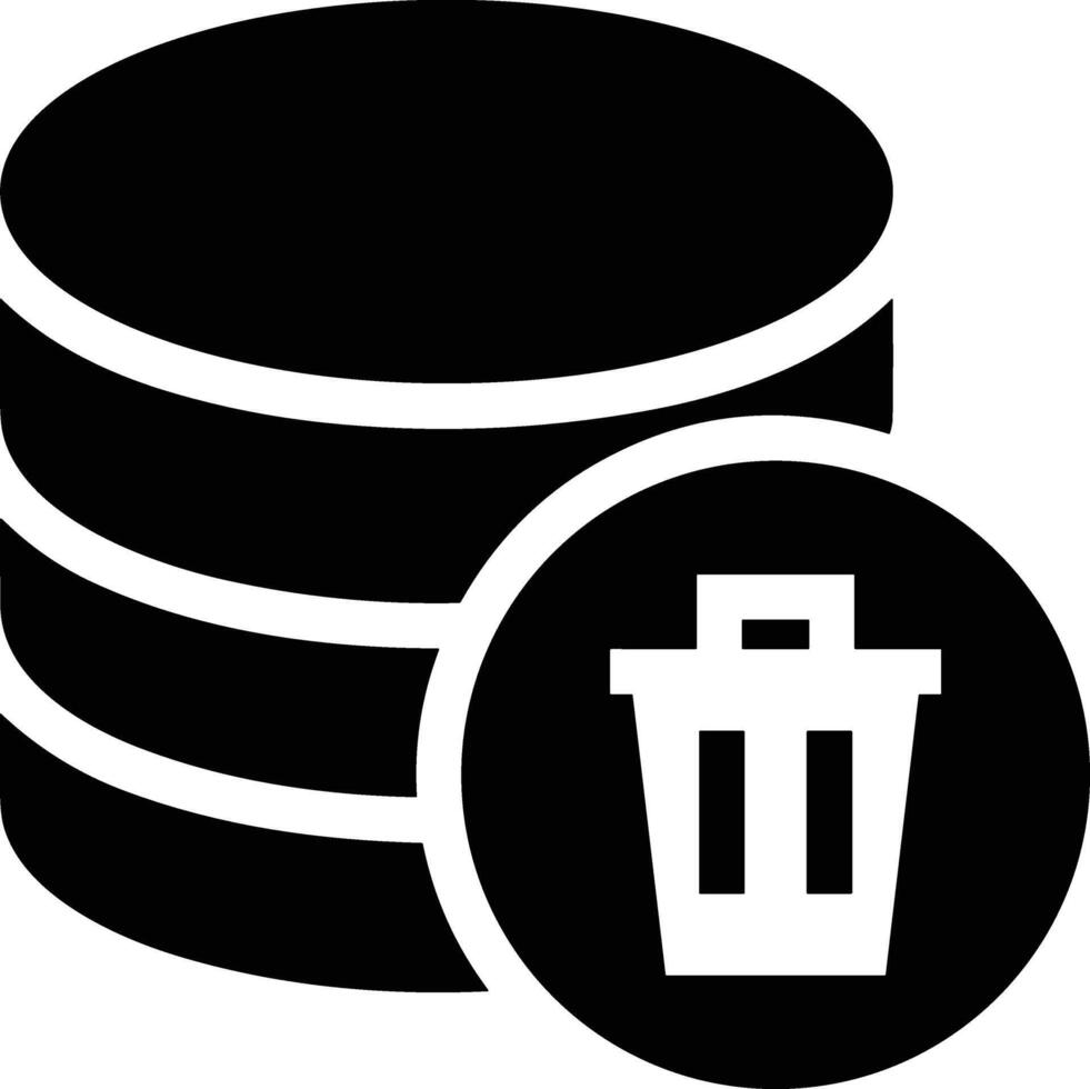 Storage data icon symbol image for database illustration vector