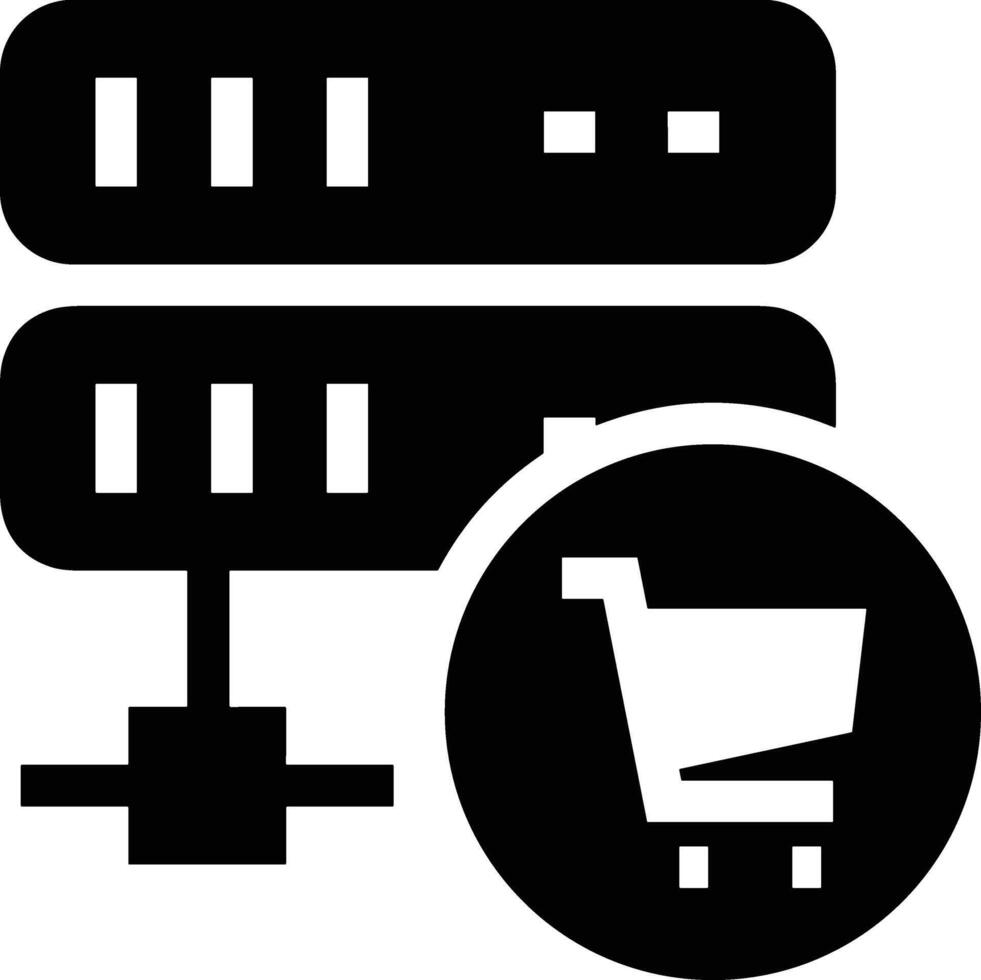 Storage data icon symbol image for database illustration vector