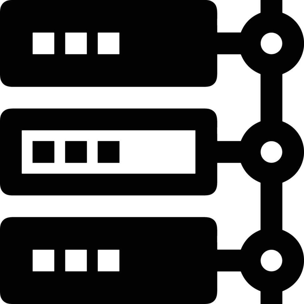 Storage data icon symbol image for database illustration vector