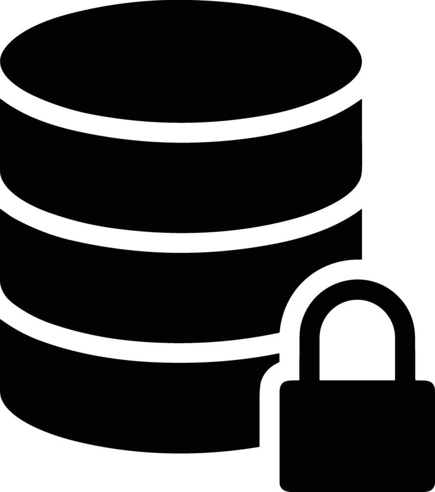 Storage data icon symbol image for database illustration vector