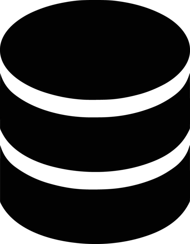 Storage data icon symbol image for database illustration vector