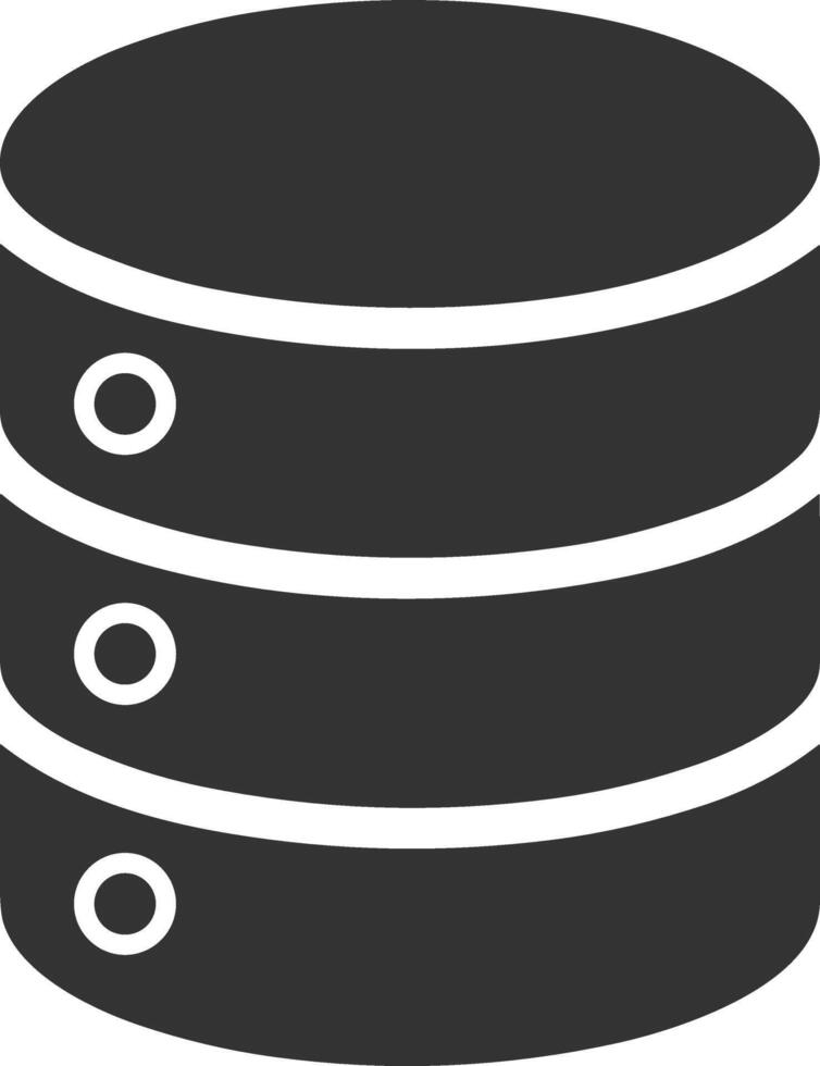 Storage data icon symbol image for database illustration vector