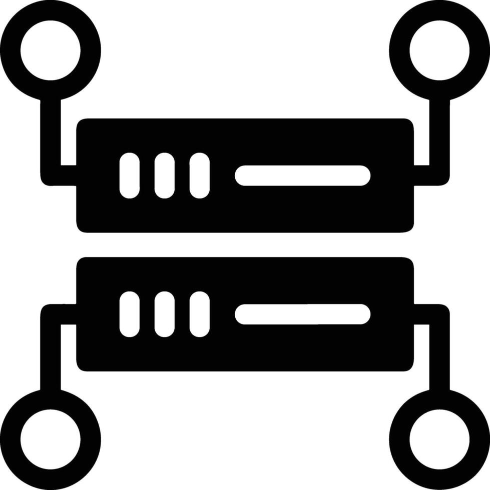 Storage data icon symbol image for database illustration vector